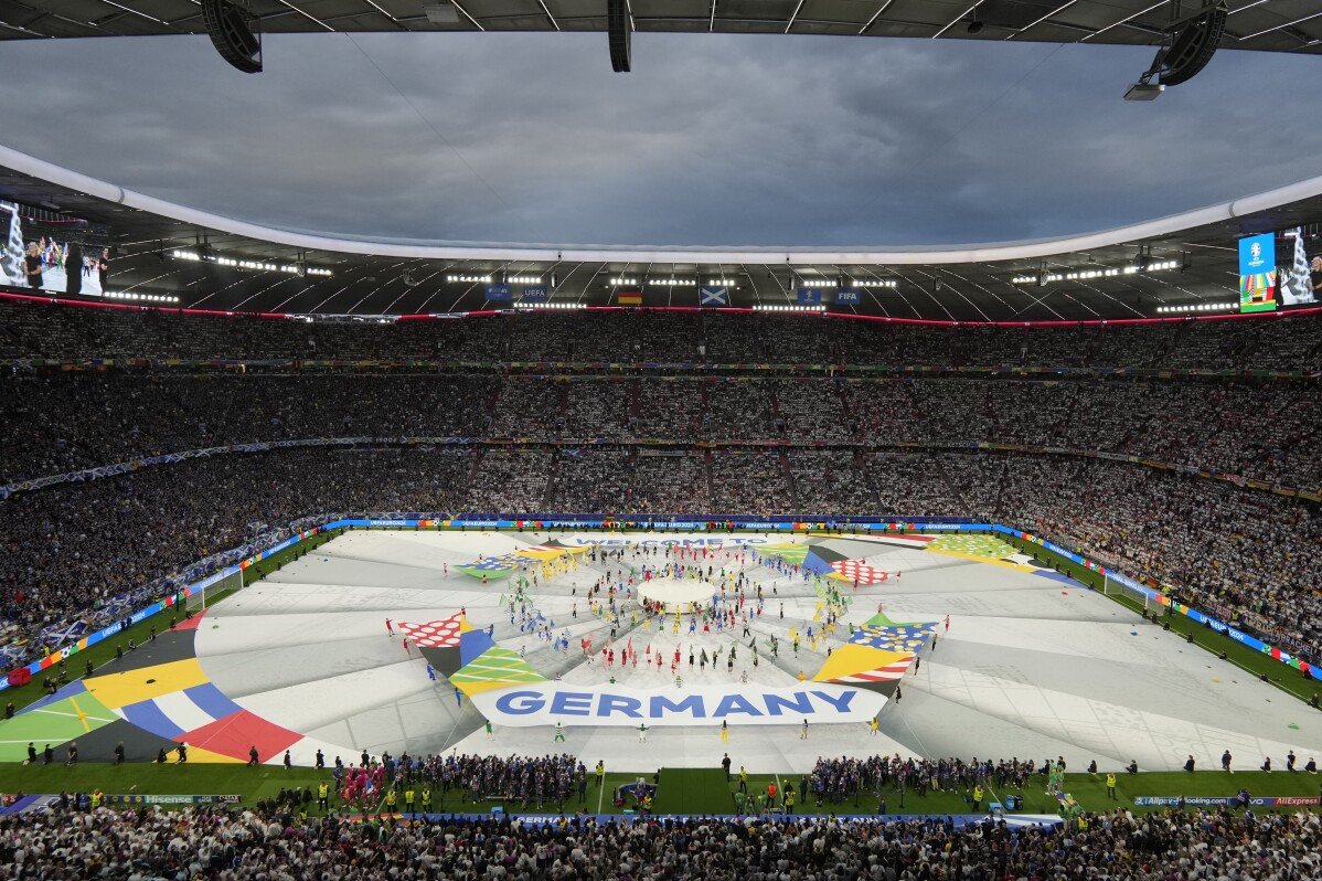 Euro 2024 Minggu Pertama dalam Gambar: Pembukaan Cerah Jerman, rekod direkodkan, Mbappé bintang berseludup